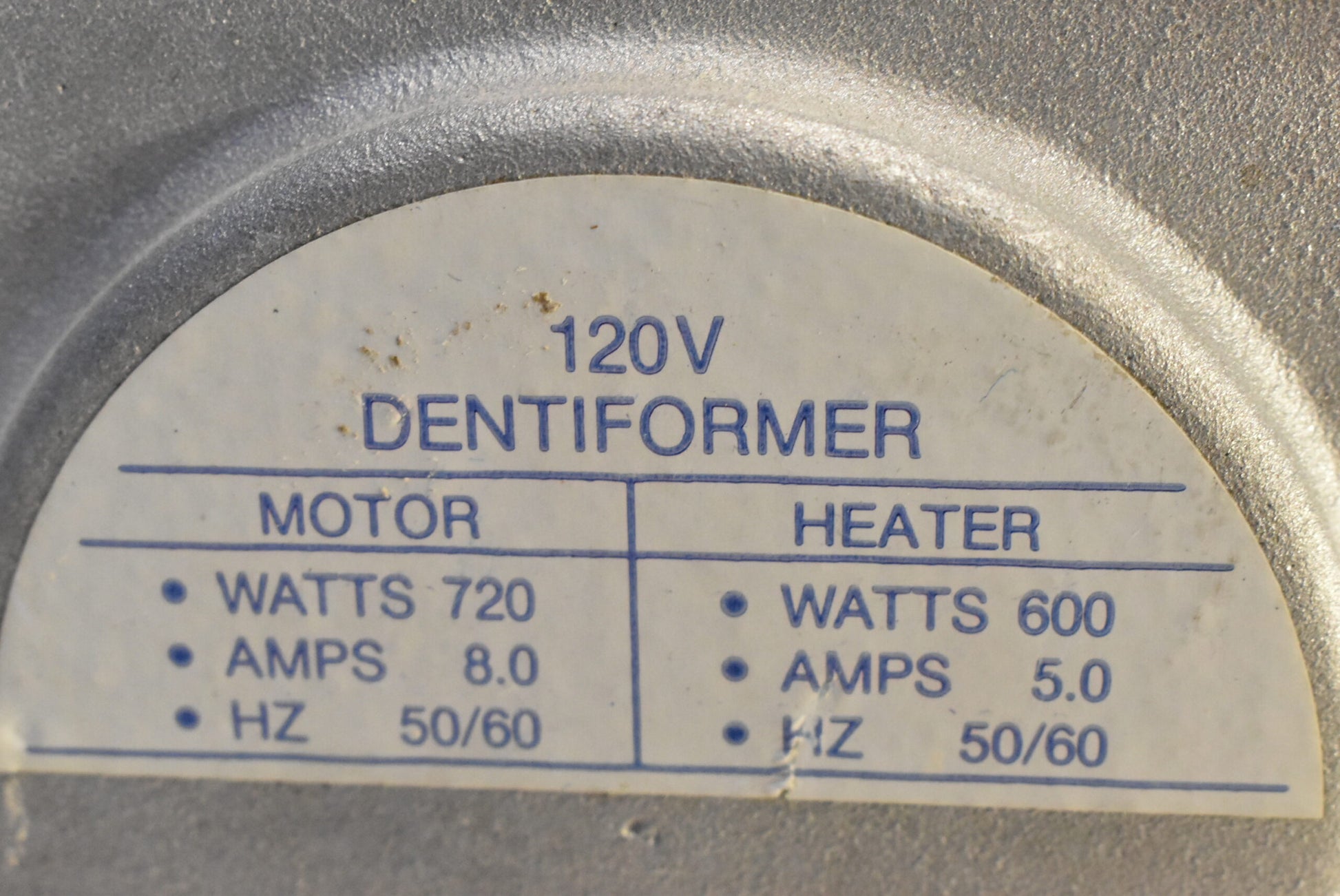 120V Dentiformer Vacuum Forming Machine - Dental Equipment Store