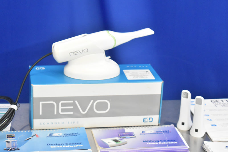 E4D Dentist Planmeca Nevo Acquisition Machine with Tips & Manuals - Dental Equipment Store