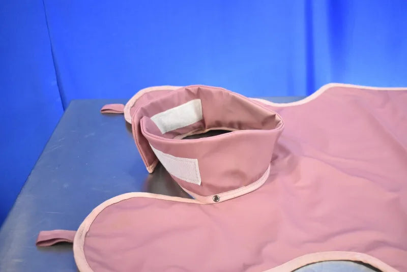 X-Ray Lead Apron with Collar - Coral Color - Dentsply 3 mm - Dental Equipment Store