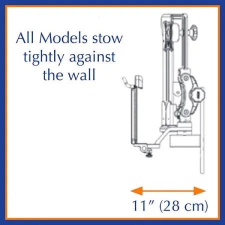 ICW ELP5220-WT-KUB Paralink Elite Double Arm LCD Wall Mount w Bent Keyboard Tray - Dental Equipment Store