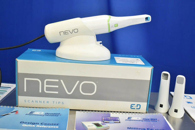 E4D Dentist Planmeca Nevo Acquisition Machine with Tips & Manuals - Dental Equipment Store
