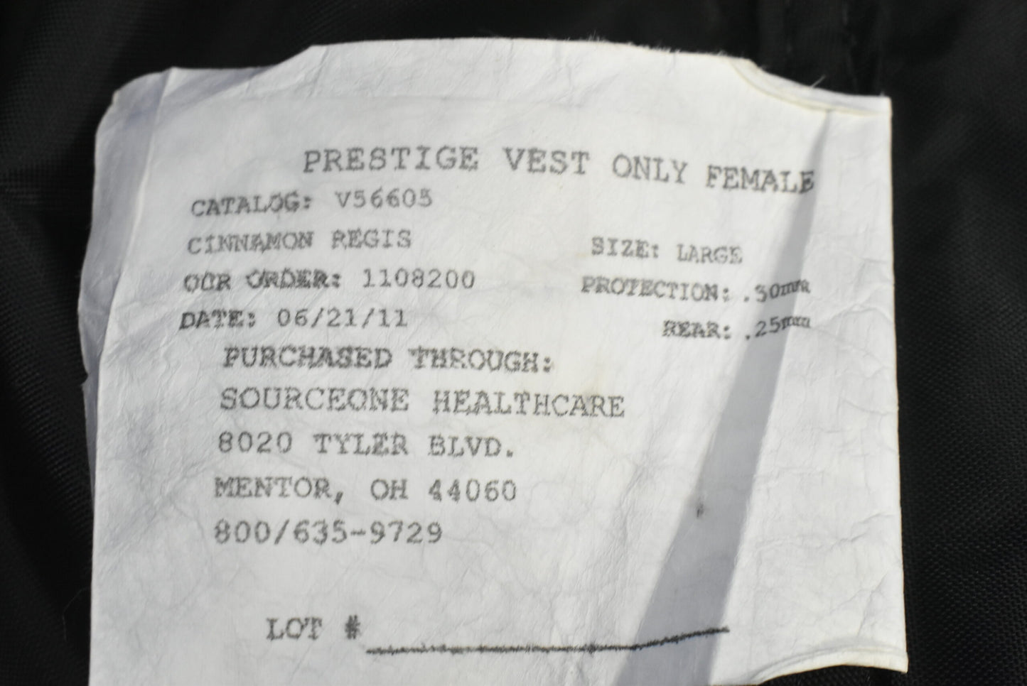 Bar Ray Prestige Vest Only Female image 8