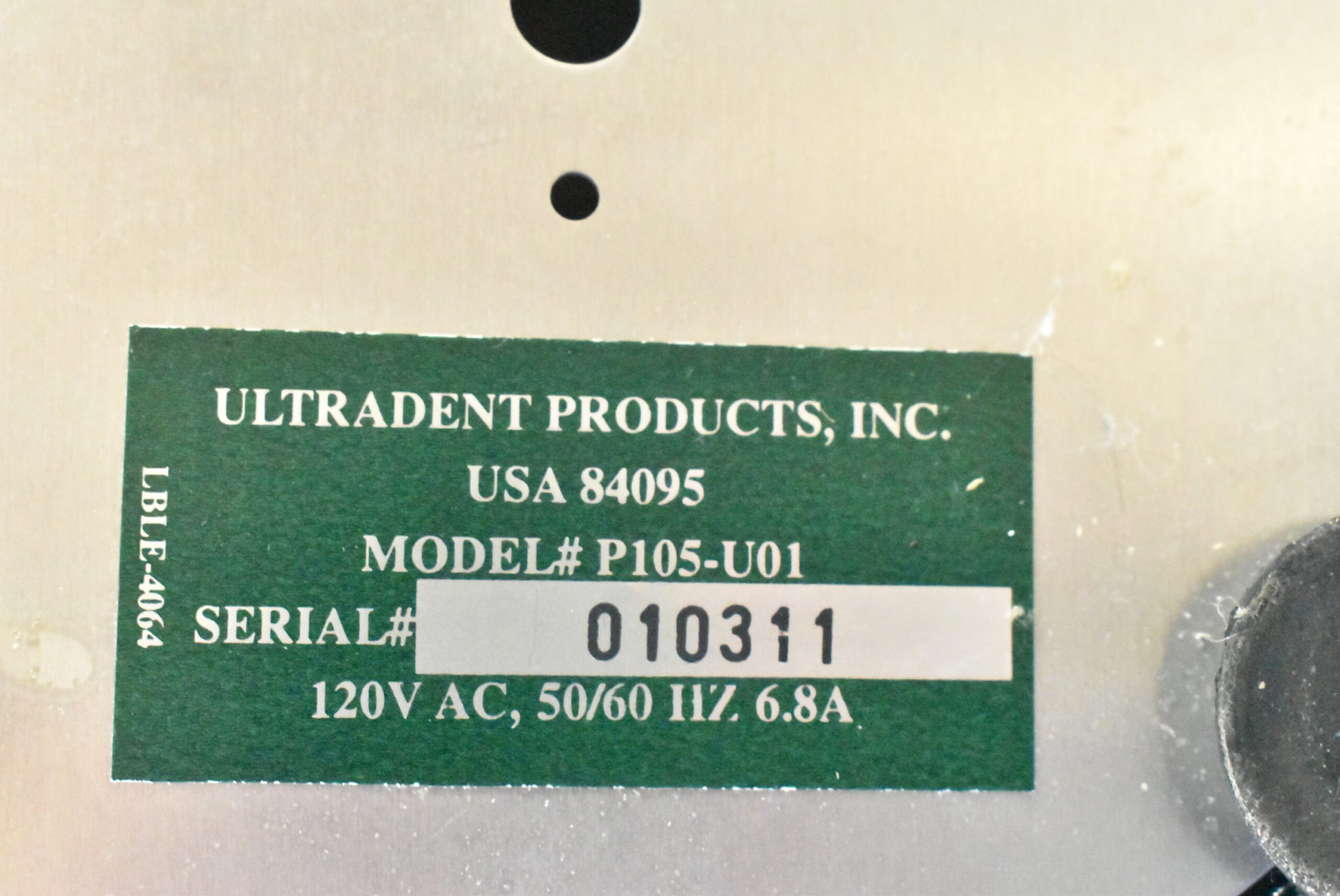 Ultradent Forming Machine Model P105-U01 - Dental Equipment Store