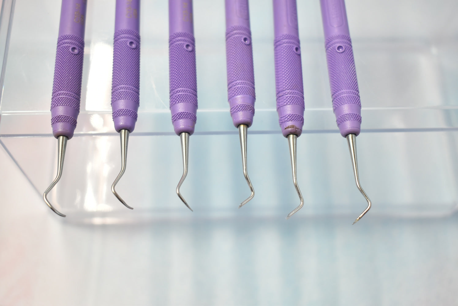 Set of 6 Henry Schein Scalers - (3) 204S Scalers / (3) C13-14 Scalers - Dental Equipment Store