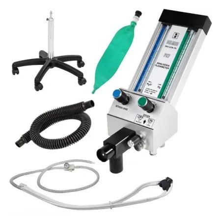 Belmed Flowmeter System with Short Mobile Stand Model F200 - Dental Equipment Store