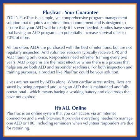 Zoll Semiautomatic AED Plus Package - Dental Equipment Store