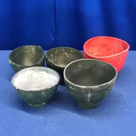 Dental Lab Flexible Mixing Bowls Assorted Sizes - Dental Equipment Store