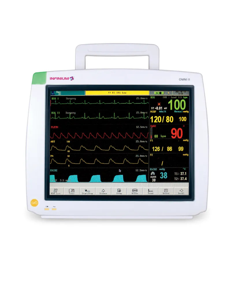 Omni II Patient Monitor (12 Inch Display) - Dental Equipment Store