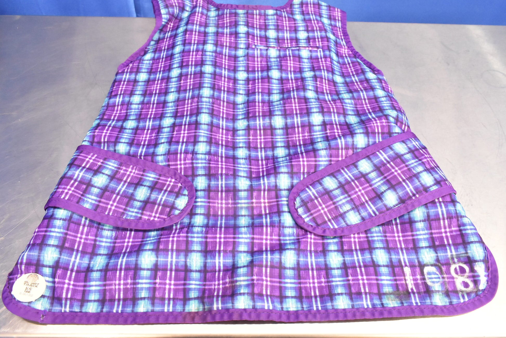 Infab Lead Apron Patch Pattern Pink and Blue image 6