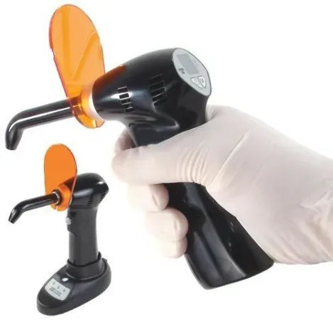 Vector LED Turbo Dental Black Cordless Curing Light Gun Style 4 Modes Ramp Ortho 