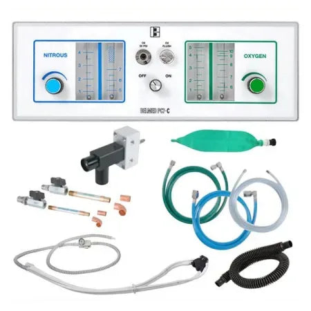 Belmed Dental Flush Mount Flowmeter System PC7-C F501 image 0