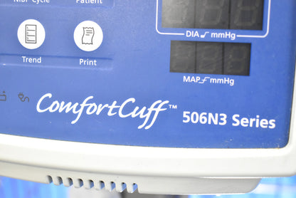 Criticare Comfort Cuff 506N3 Vital Signs Monitor with Cart image 3