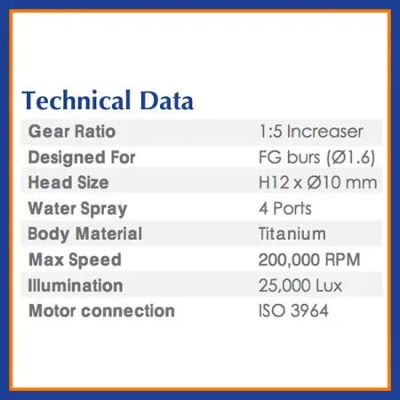 Beyes Maxso X99L 1:5 Ratio Fiber-Optic 4 Port Spray SL3025 - Dental Equipment Store