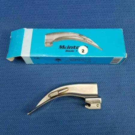 Mcintosh Laryngoscope Stainless Steel Blade Mac 02 image 0