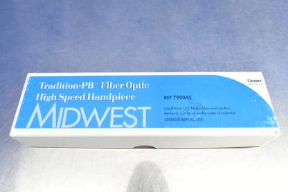Dentsply Midwest Tradition PB Fiber Optic High Speed Handpiece #790045 image 1