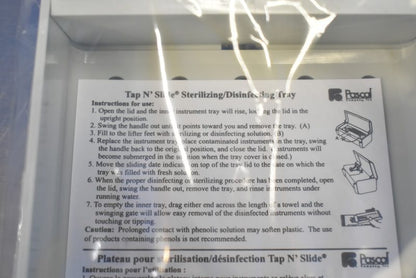 Pascal Tap N' Slide Sterilizing Disinfecting Tray image 7