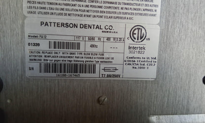 Patterson Dental PA12 Ultrasonic Cleaner - Dental Equipment Store