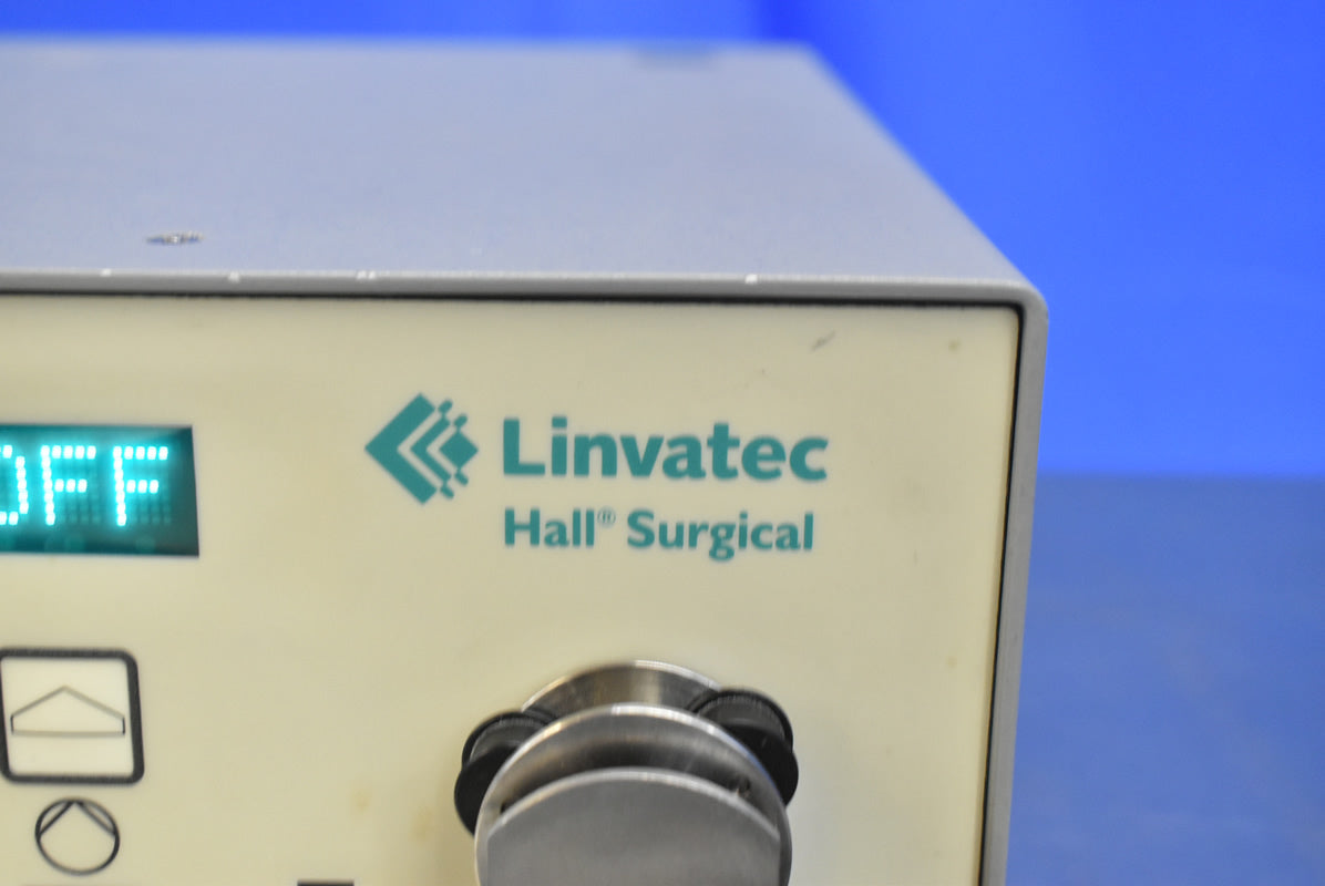 Linvatec Hall Surgical Console with Foot Switch & Handpiece image 1