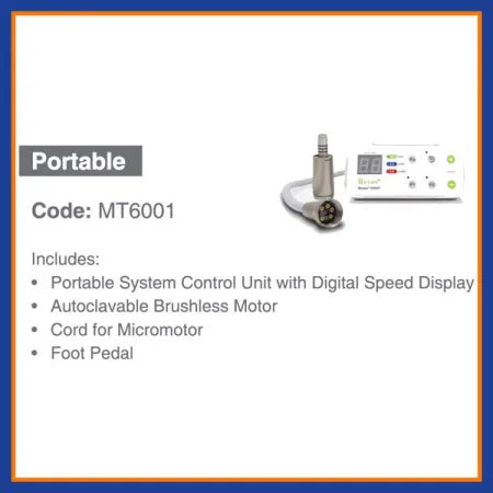 Beyes Maxso E600 Electric Micromotor System MT6001 Model M600P - Dental Equipment Store