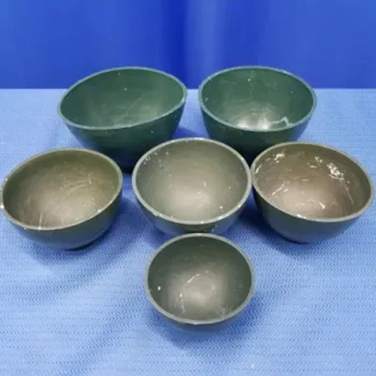 Dental Lab Flexible Mixing Bowls Set of 6 Various Sizes image 0