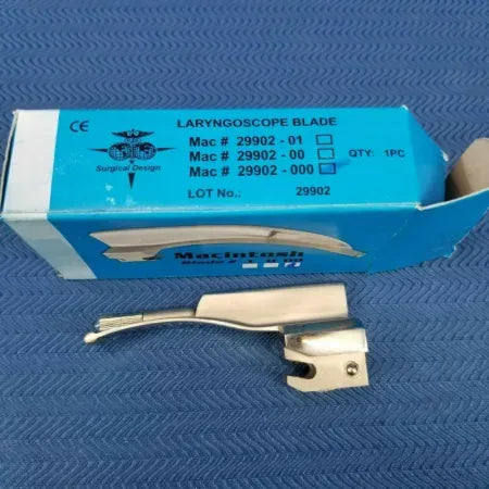 Miller Laryngoscope Stainless Steel Blade #000 image 0