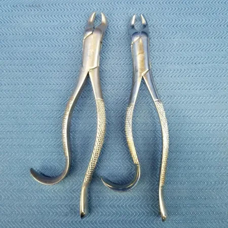 Lot of 2 Schein 210 Dental Extracting Forceps image 0