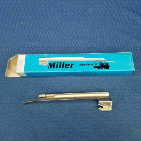 Miller Laryngoscope Stainless Steel Blade #2 image 0