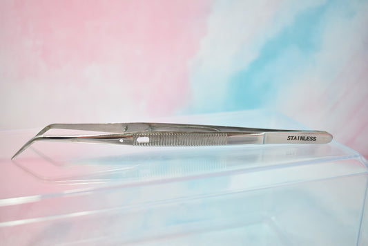 Stainless Cotton Forceps #0003 image 0