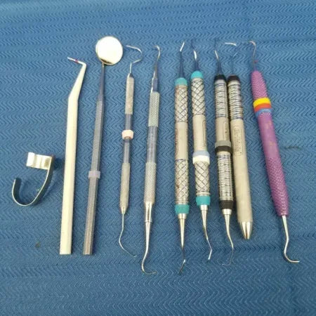 Dental Hygiene Kit Lot of Instruments image 0