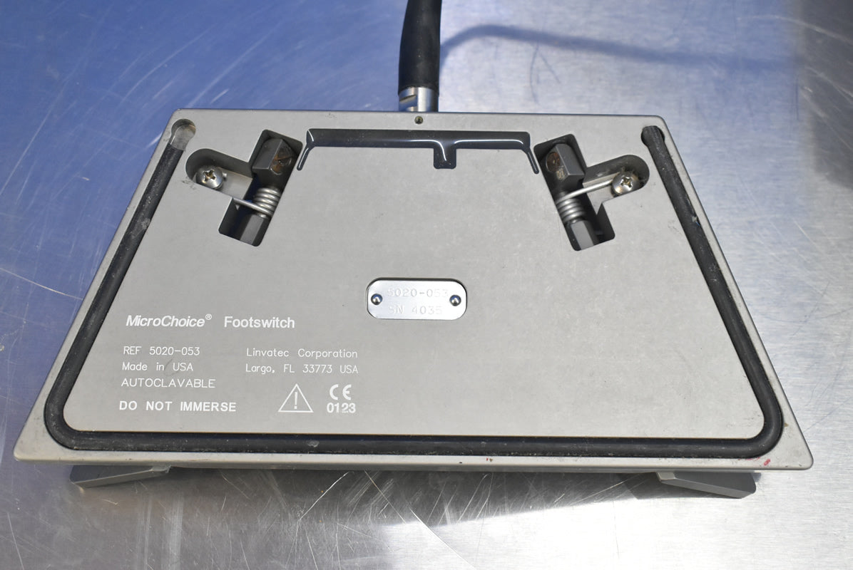 Linvatec Hall Surgical Console with Foot Switch & Handpiece image 6