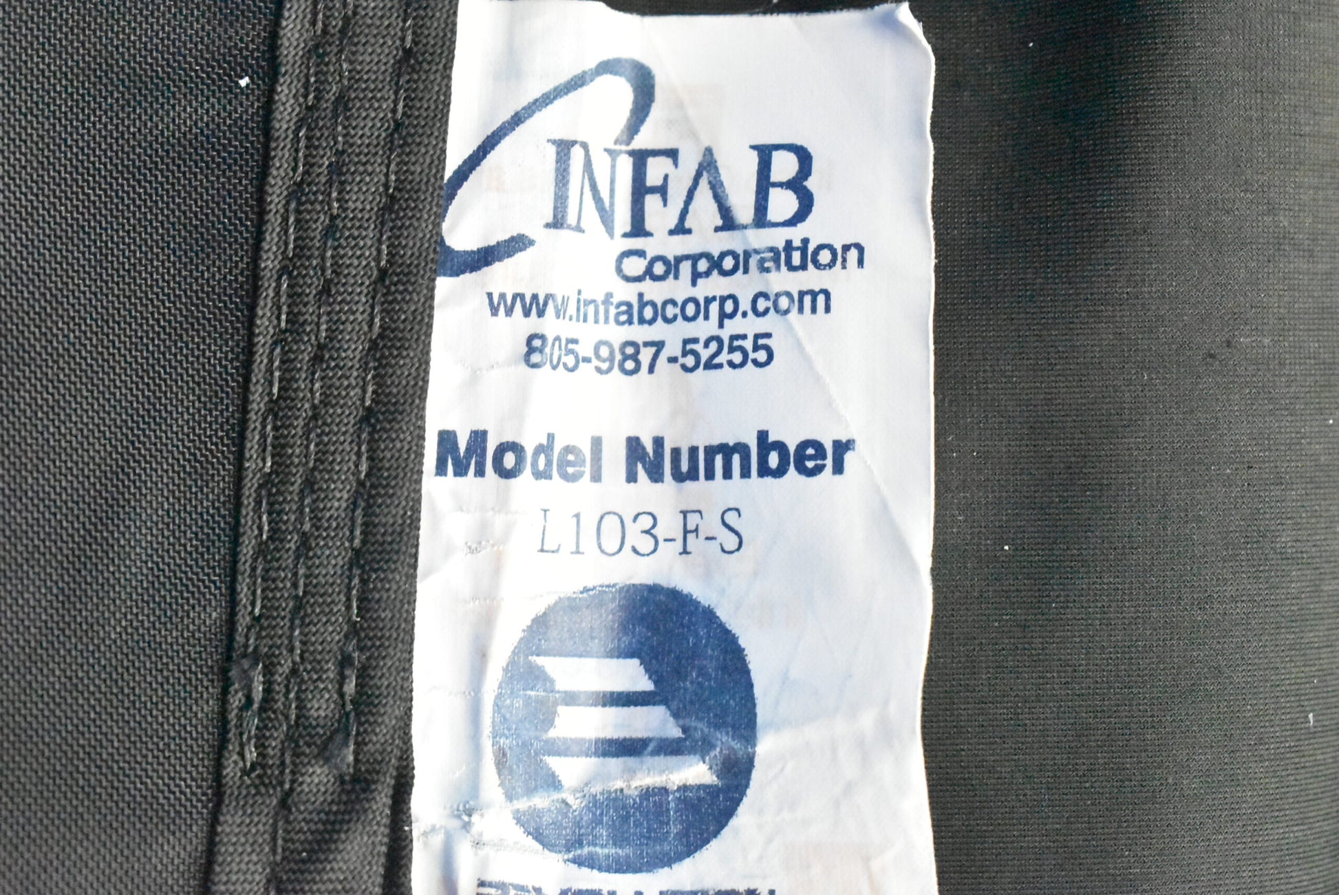 Infab Corporation Model L103-F-S Lead Apron Vest image 1
