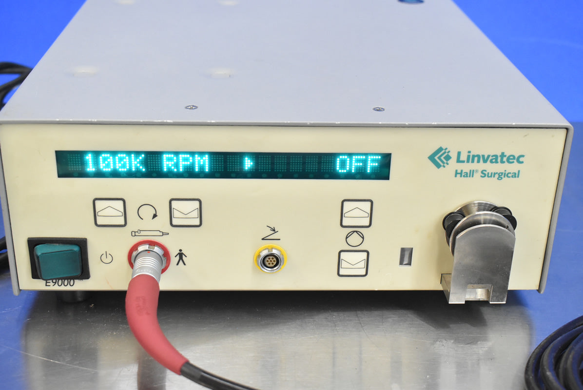 Linvatec Hall Surgical Console with Foot Switch & Handpiece image 2