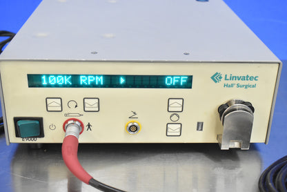 Linvatec Hall Surgical Console with Foot Switch & Handpiece image 2