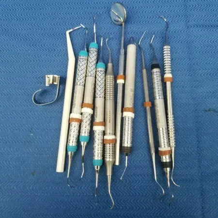 Dental Hygiene Kit Lot of Instruments image 0