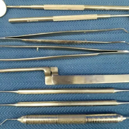 Zirc Dental Steri-Container Cassette with 9 Instruments image 1