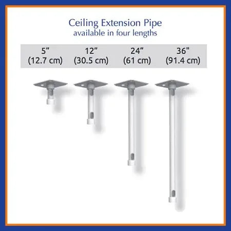 ICW T2EQ-C8X5 Pivoting Titan Elite Ceiling Mount image 3