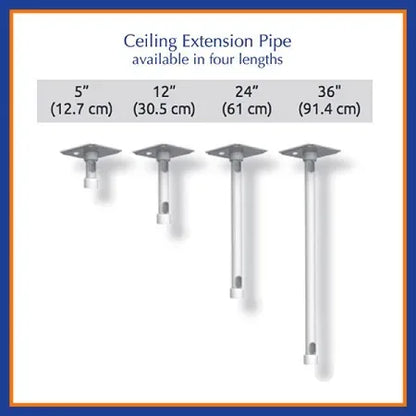 ICW T2EQ-C8X5 Pivoting Titan Elite Ceiling Mount image 3