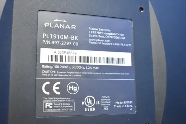 Planar PL1910M LCD Monitor image 4