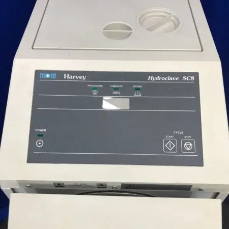 MDT Harvey Hydroclave Sterilizer SC8 Tabletop Autoclave image 3