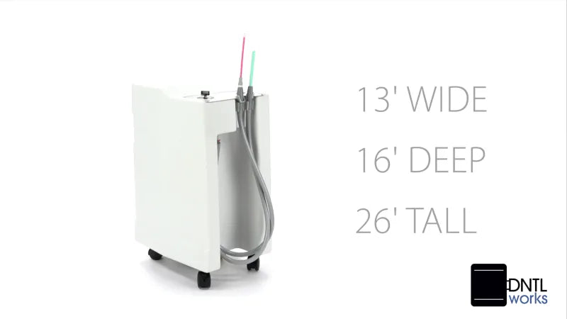 Mobile Vacuum Unit for In-Office Use (120 V) 7/8 HP image 5