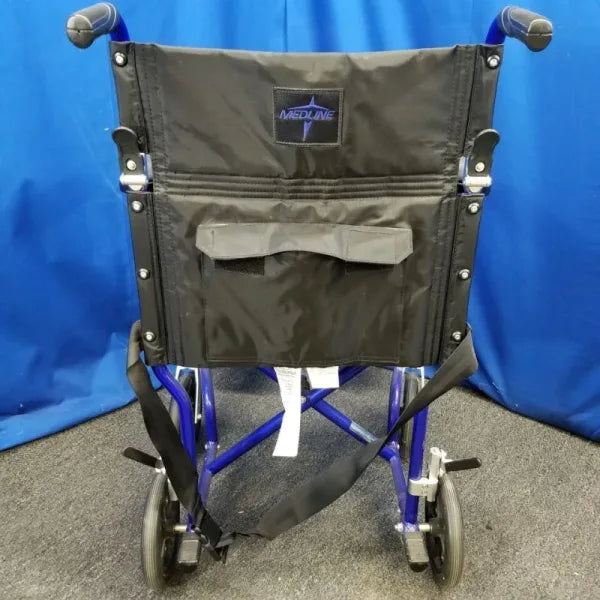 Medline Patient Transport Wheelchair image 2