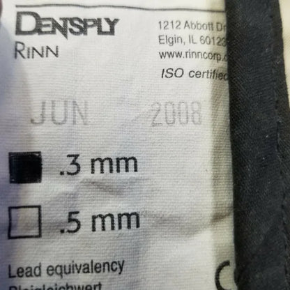 Dentsply Rinn .3mm X-ray Lead Protective Patient Cover Shield Apron image 1