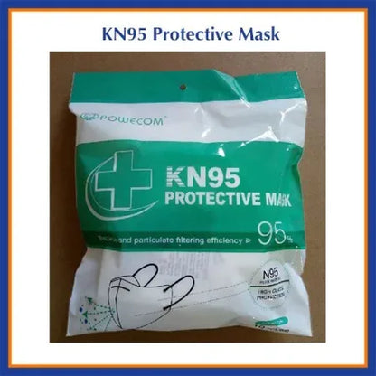 KN95 Powecom PPE Protective Face Mask 50 Pc Box - FDA ADA & CDC Approved image 4