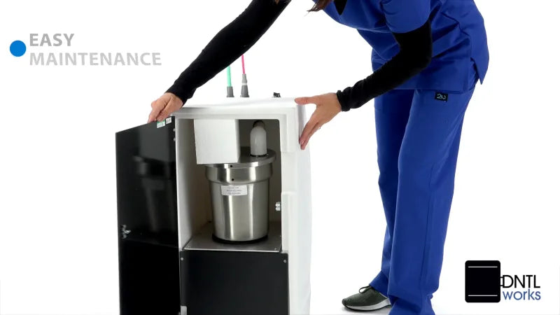 Mobile Vacuum Unit for In-Office Use (120 V) 7/8 HP image 1