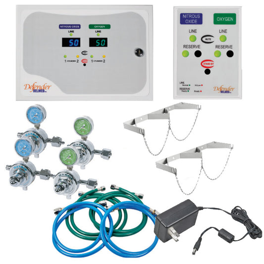 Belmed Defender Automatic Changeover Manifold System with Alarm image 0