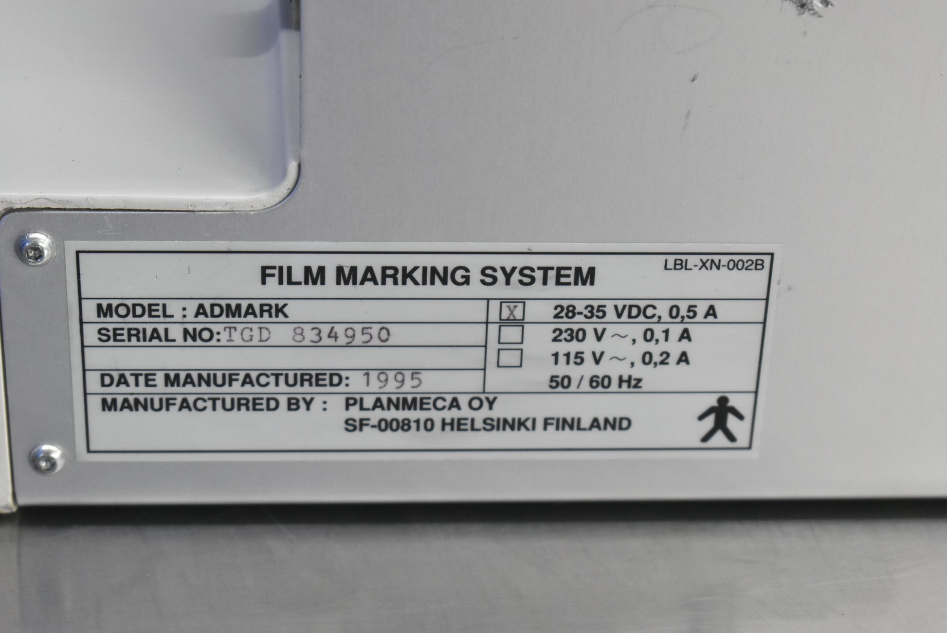 Planmeca Admark Film Marking System