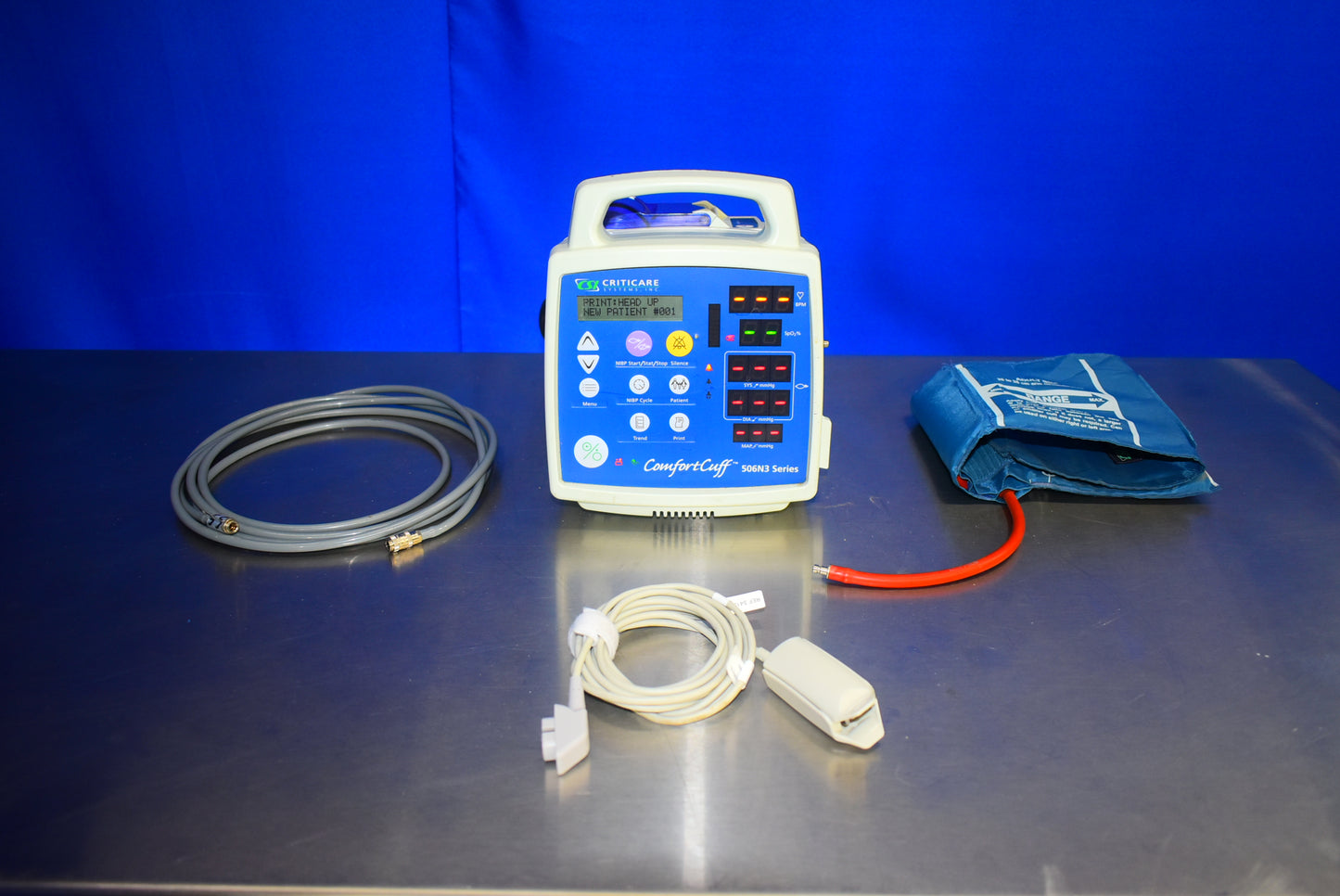 CSI Criticare 506N3 Series Comfort Cuff with Accessoreis