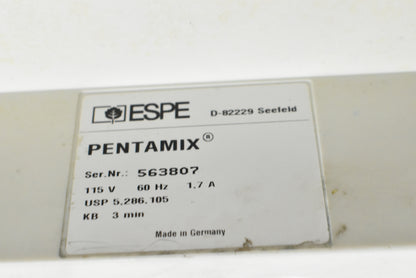 ESPE Pentamix Automatic Mixing Unit D-82229