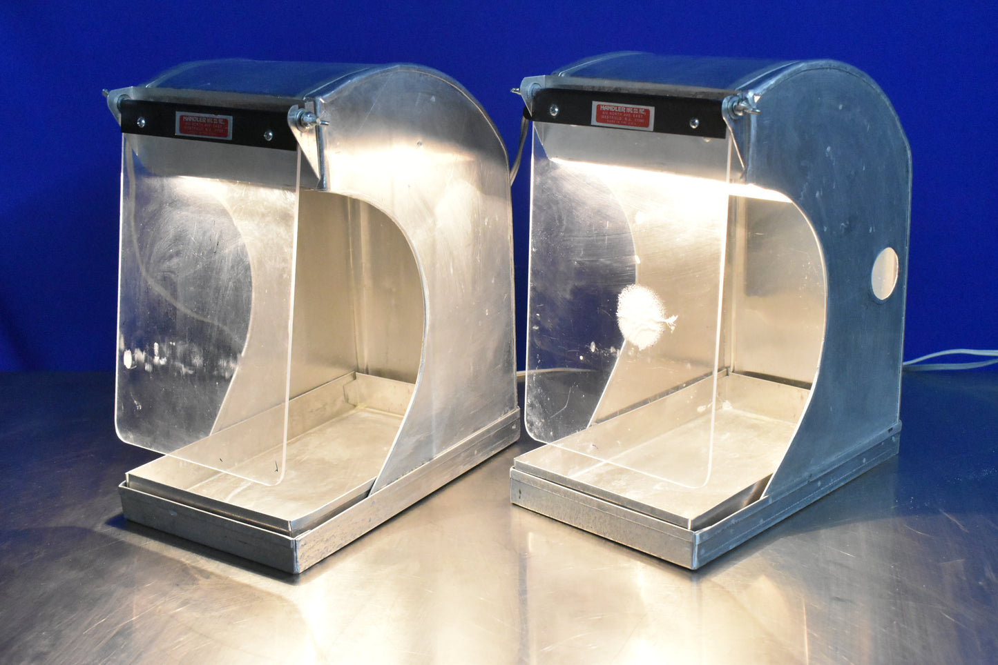 Handler Dental Lab Lighted Dust Collection Hood Bundle – Set of 2