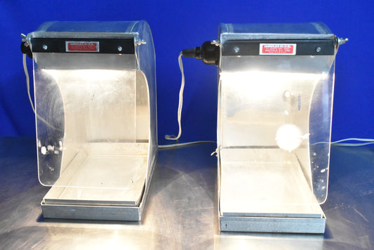 Handler Dental Lab Lighted Dust Collection Hood Bundle – Set of 2 - Dental Equipment Store